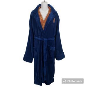 Harry Potter Fantastic Beasts Bath Robe Newt Scamander OS Blue‎ Robe Factory